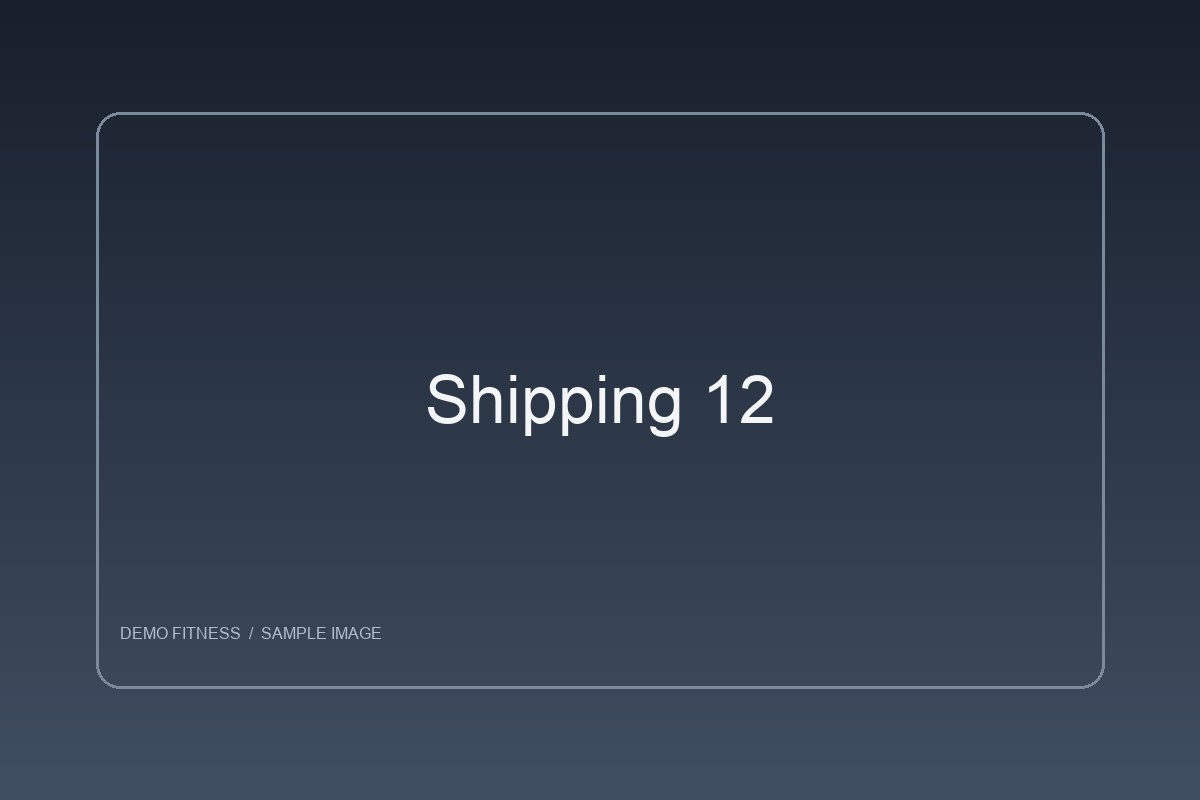 Shipping 12